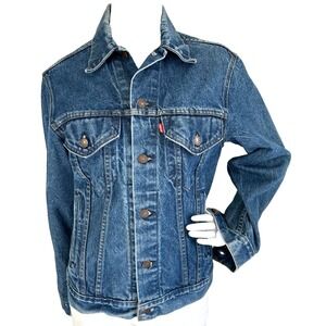 Vintage Levis Trucker Type III Denim Jean Jacket 70506-0216 USA Size 38 EUC